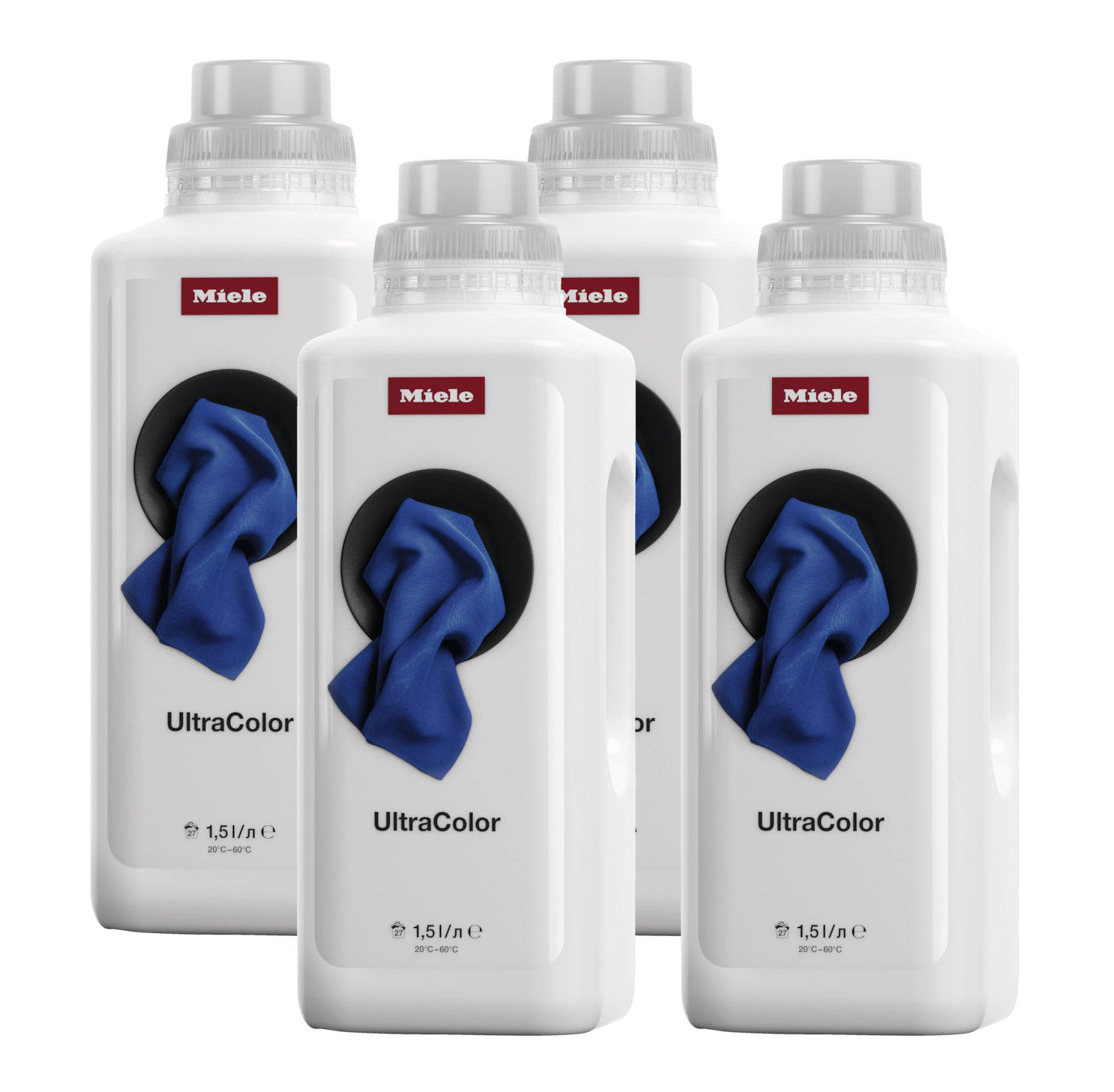 Набор для стирки цветного белья UltraColor Aqua WA UC 1501 L 1,5лх4 шт. Miele купить в Иванове | Всегда в наличии! | Артикул 12647690 | Официальный сайт