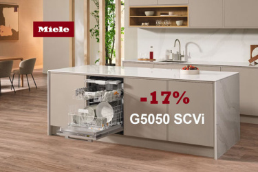 Скидка 17 % на посудомоечную машину G5050 SCVi Miele