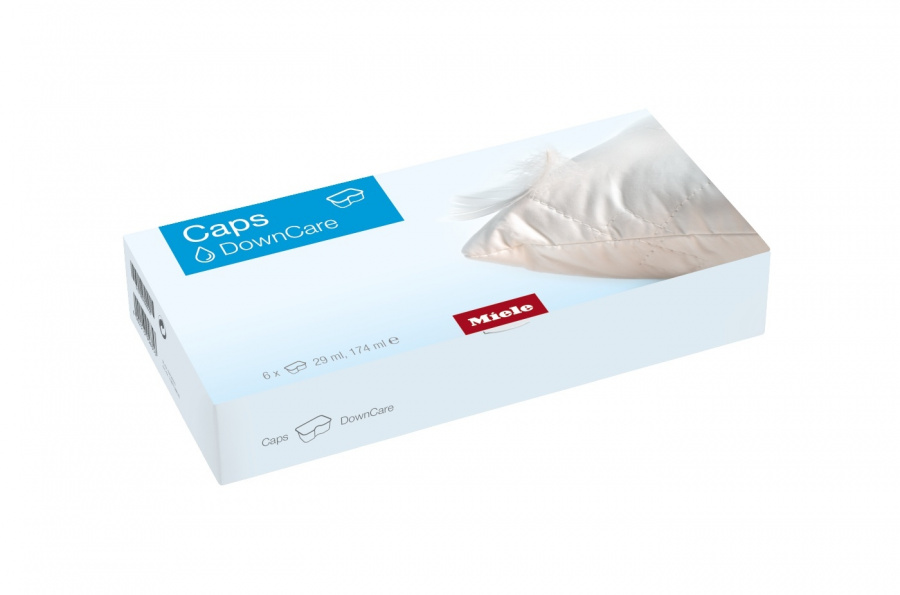 Средство для стирки изделий из пуха DownCare Caps,6 шт. Miele купить в Иванове | Всегда в наличии! | Артикул 10756350 | Официальный сайт