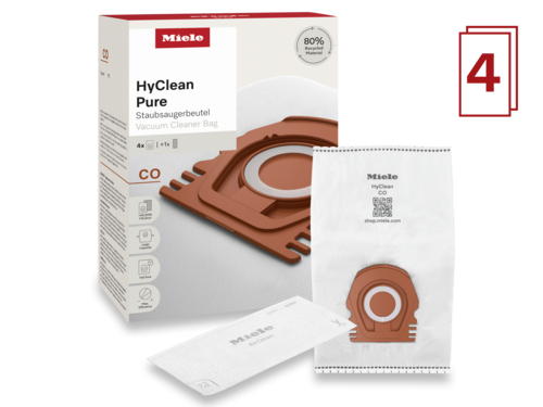 Мешки-пылесборники HyClean Pure CO Miele купить в Иванове | Всегда в наличии! | Артикул 12557080 | Официальный сайт