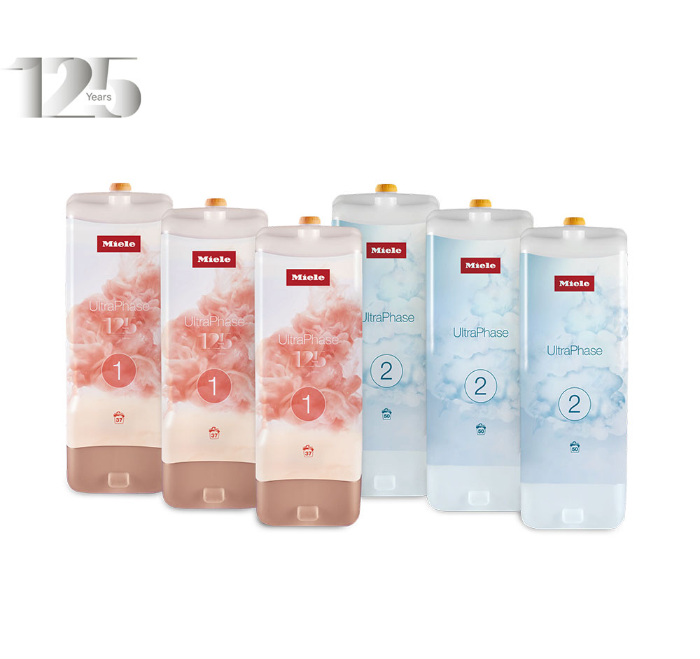 Набор картриджей для стирки UltraPhase Edition125 (6 шт) Miele купить в #REGION_NAME_DECLINE_PP# | Всегда в наличии! | Артикул 12521180 | Официальный сайт
