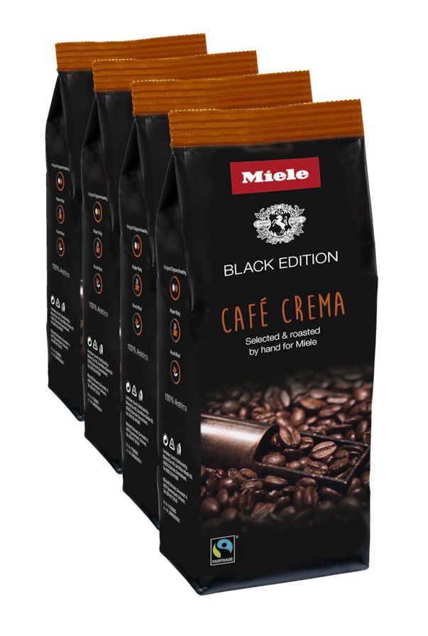Кофе натуральный обжаренный в зернах Cafe Crema 4 x 250 г Miele купить в Иванове | Всегда в наличии! | Артикул 12837490 | Официальный сайт